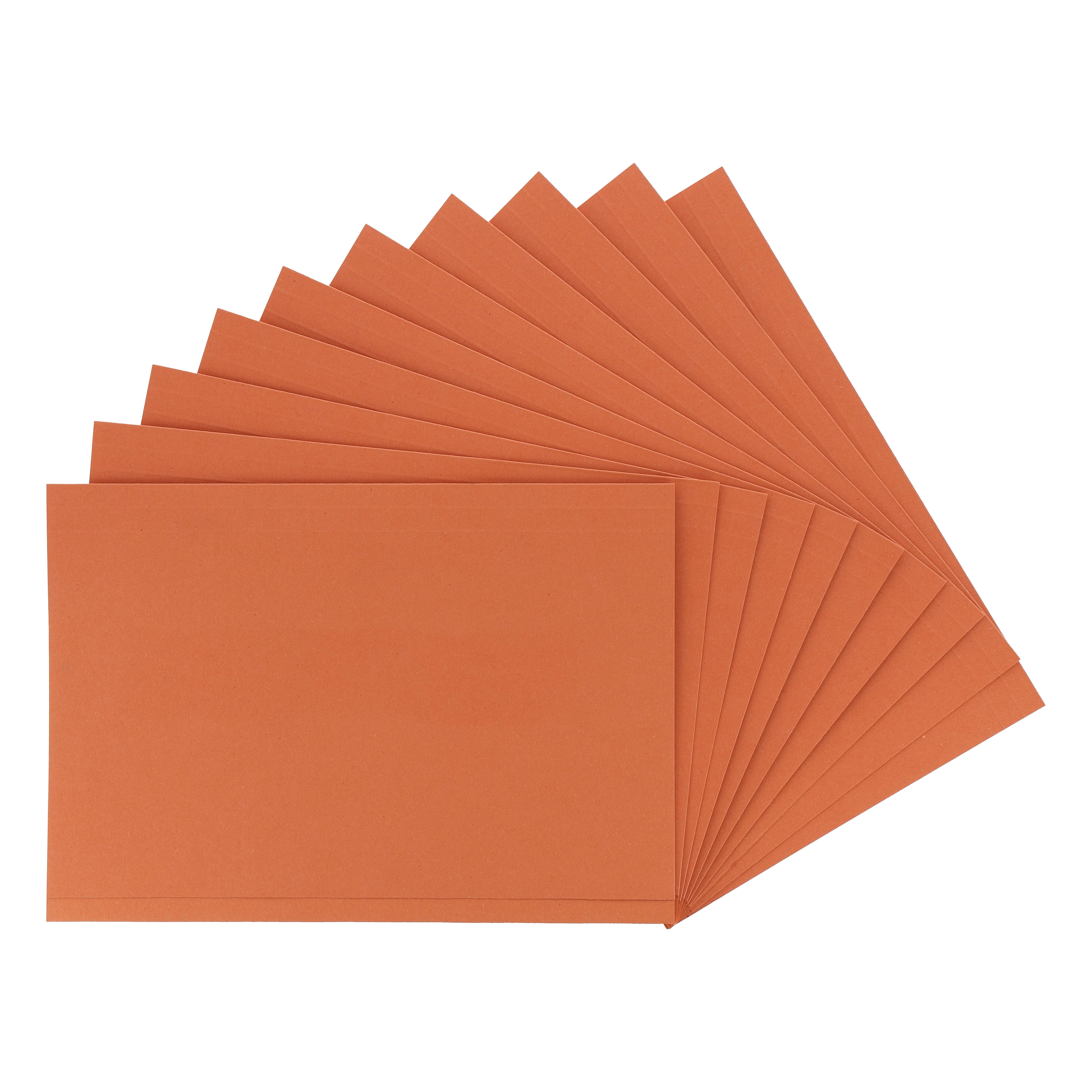Classmates Square Cut Folders Orange